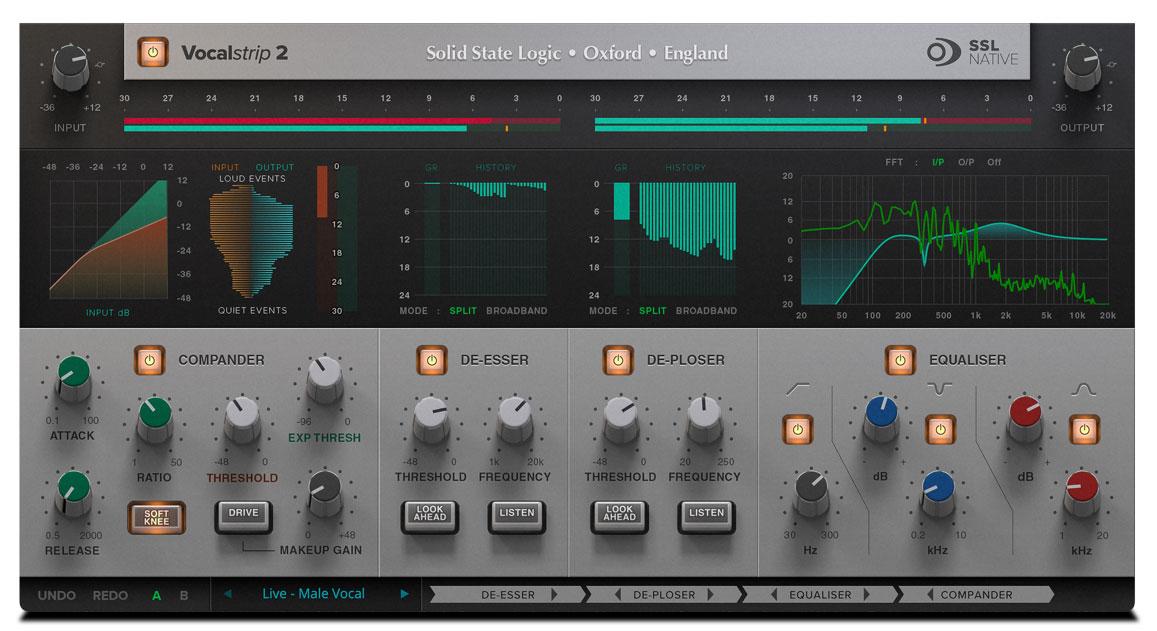 Solid State Logic SSL Native Vocalstrip 2